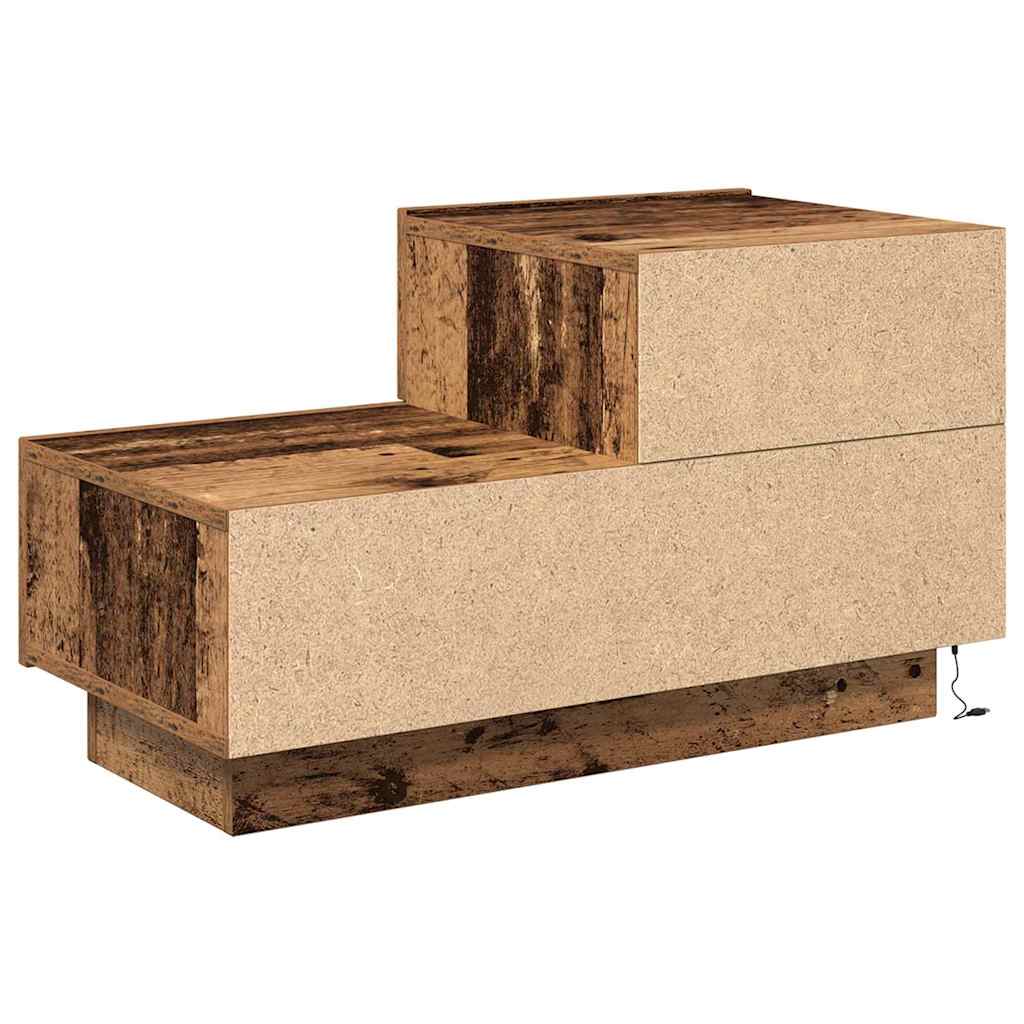 Nachttisch Altholz 70 x 36 x 40.5 cm Holzwerkstoff