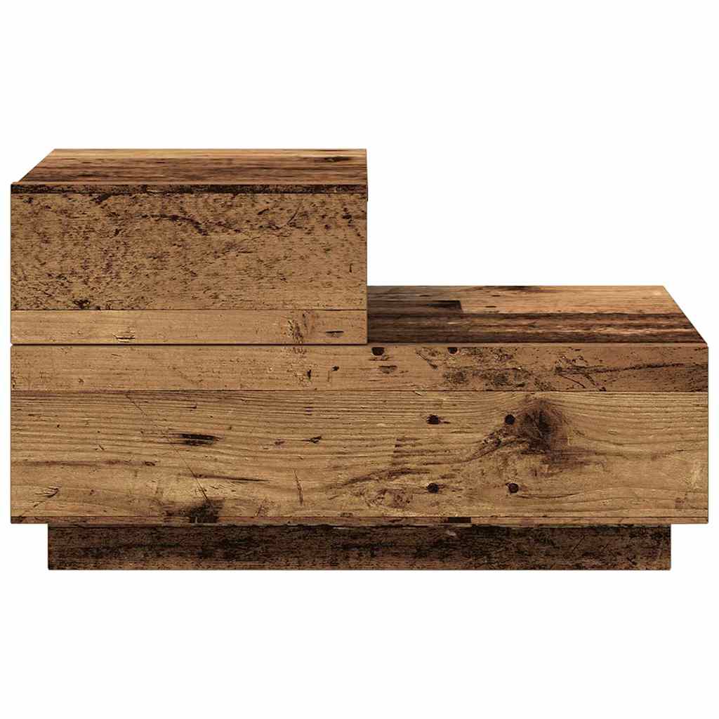 Nachttisch Altholz 70 x 36 x 40.5 cm Holzwerkstoff