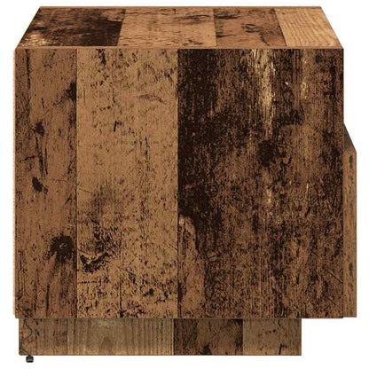 Nachttisch 2 pcs Altholz 40 x 39 x 37 cm Holzwerkstoff