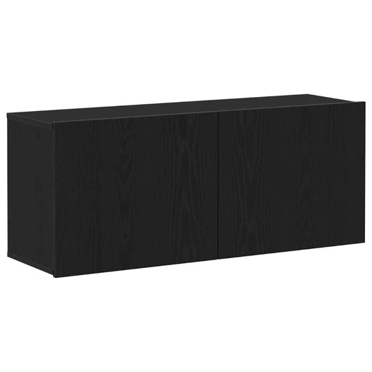 TV-Schränk Schwarze Eiche 100 x 30 x 41 cm Holzwerkstoff