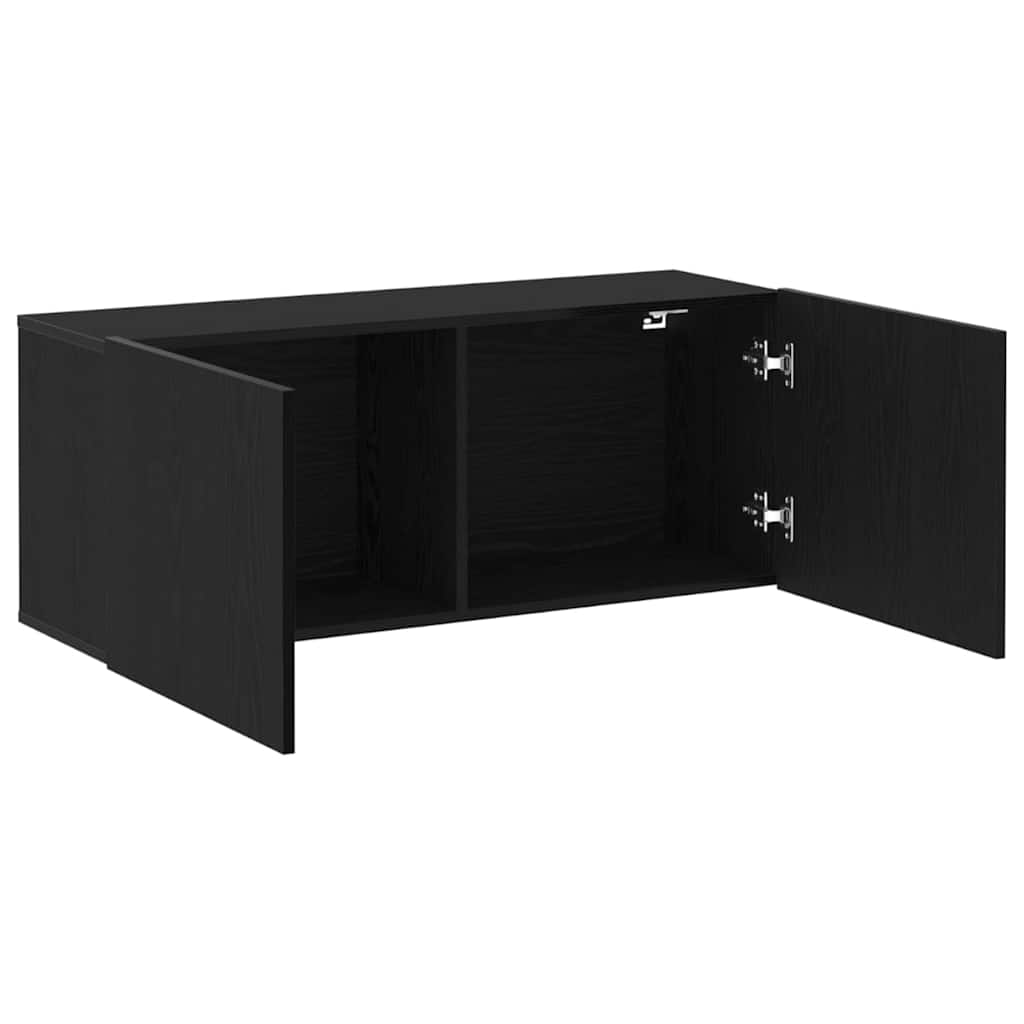 TV-Schränk Schwarze Eiche 100 x 30 x 41 cm Holzwerkstoff