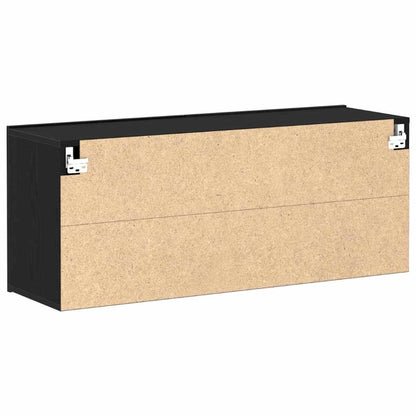 TV-Schränk Schwarze Eiche 100 x 30 x 41 cm Holzwerkstoff