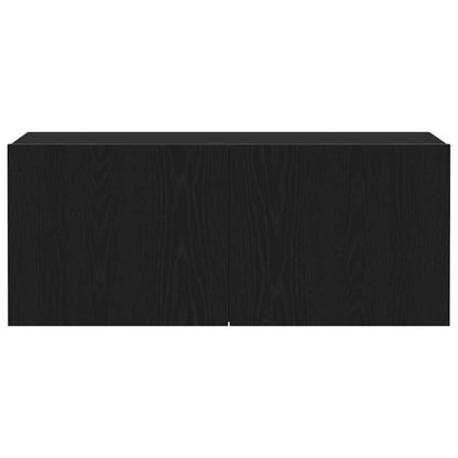 TV-Schränk Schwarze Eiche 100 x 30 x 41 cm Holzwerkstoff