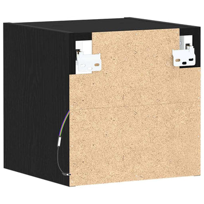 TV-Schrankset Schwarz 30 x 28,5 x 30 cm Holzwerkstoff