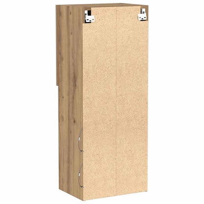 TV-Schränk Eiche handwerklich 40,5 x 30 x 102 cm Holzwerkstoff
