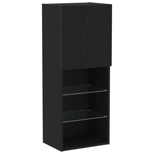TV-Schränk Schwarze Eiche 40,5 x 30 x 102 cm Holzwerkstoff