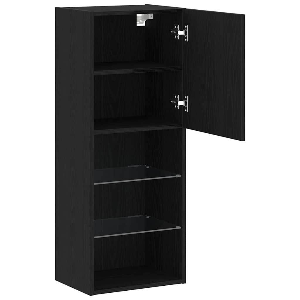 TV-Schränk Schwarze Eiche 40,5 x 30 x 102 cm Holzwerkstoff