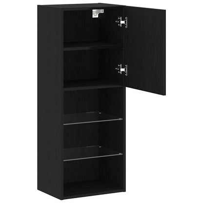 TV-Schränk Schwarze Eiche 40,5 x 30 x 102 cm Holzwerkstoff