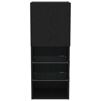 TV-Schränk Schwarze Eiche 40,5 x 30 x 102 cm Holzwerkstoff