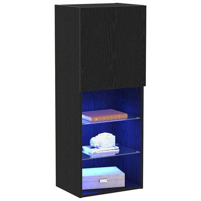 TV-Schränk Schwarze Eiche 40,5 x 30 x 102 cm Holzwerkstoff