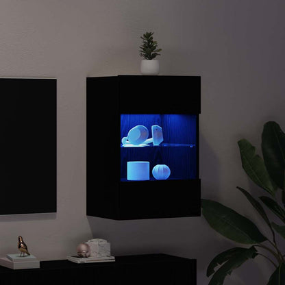 TV-Schränk Schwarz 40 x 30 x 60.5 cm Holzwerkstoff