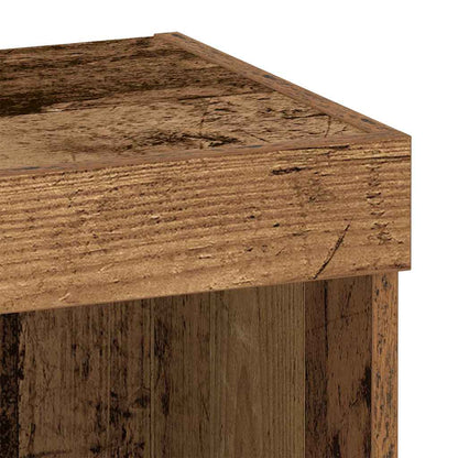 TV-Schränk Wandmontiert Altholz 40 x 30 x 30 cm Holzwerkstoff