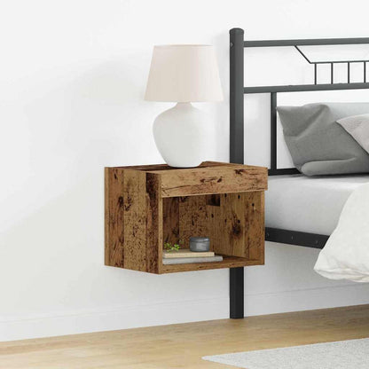 TV-Schränk Wandmontiert Altholz 40 x 30 x 30 cm Holzwerkstoff
