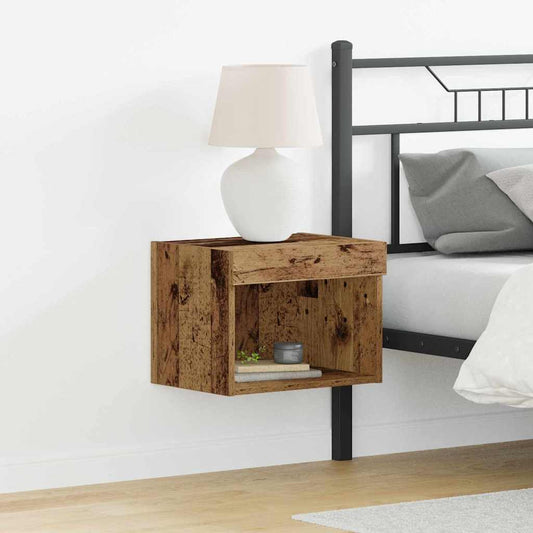 TV-Schränk Wandmontiert Altholz 40 x 30 x 30 cm Holzwerkstoff