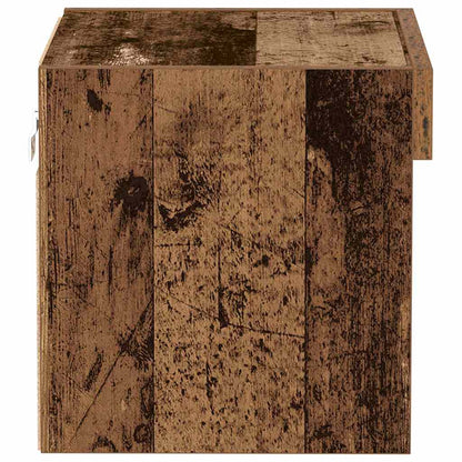 TV-Schränk Wandmontiert Altholz 40 x 30 x 30 cm Holzwerkstoff