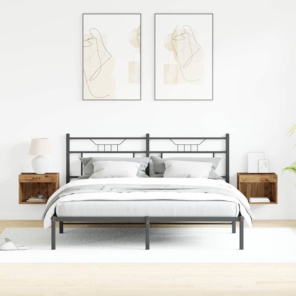 TV-Schrankset 2 pcs Altholz 40 x 30 x 30 cm Holzwerkstoff