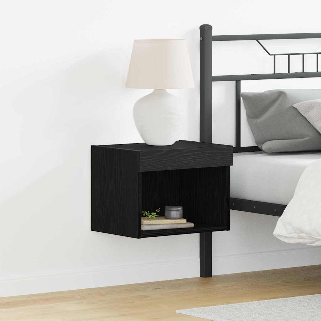 TV-Schränk 2 pcs Schwarze Eiche 40 x 30 x 30 cm Holzwerkstoff
