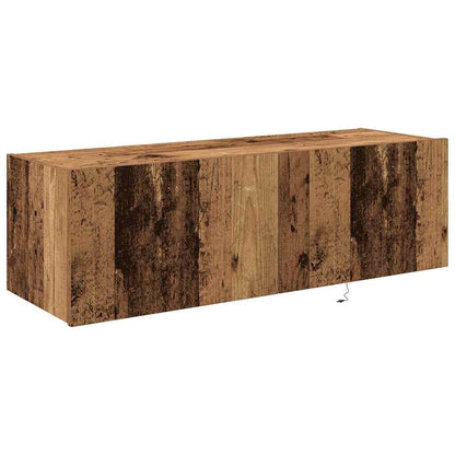 TV-Wandregal Altholz 100 x 35 x 31 cm Holzwerkstoff
