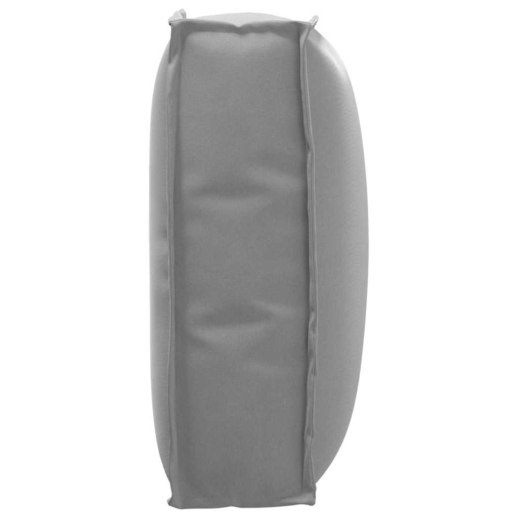 Palettenkissen für Rückenlehne mit Kissen Grau 50 x 40 x 12 cm