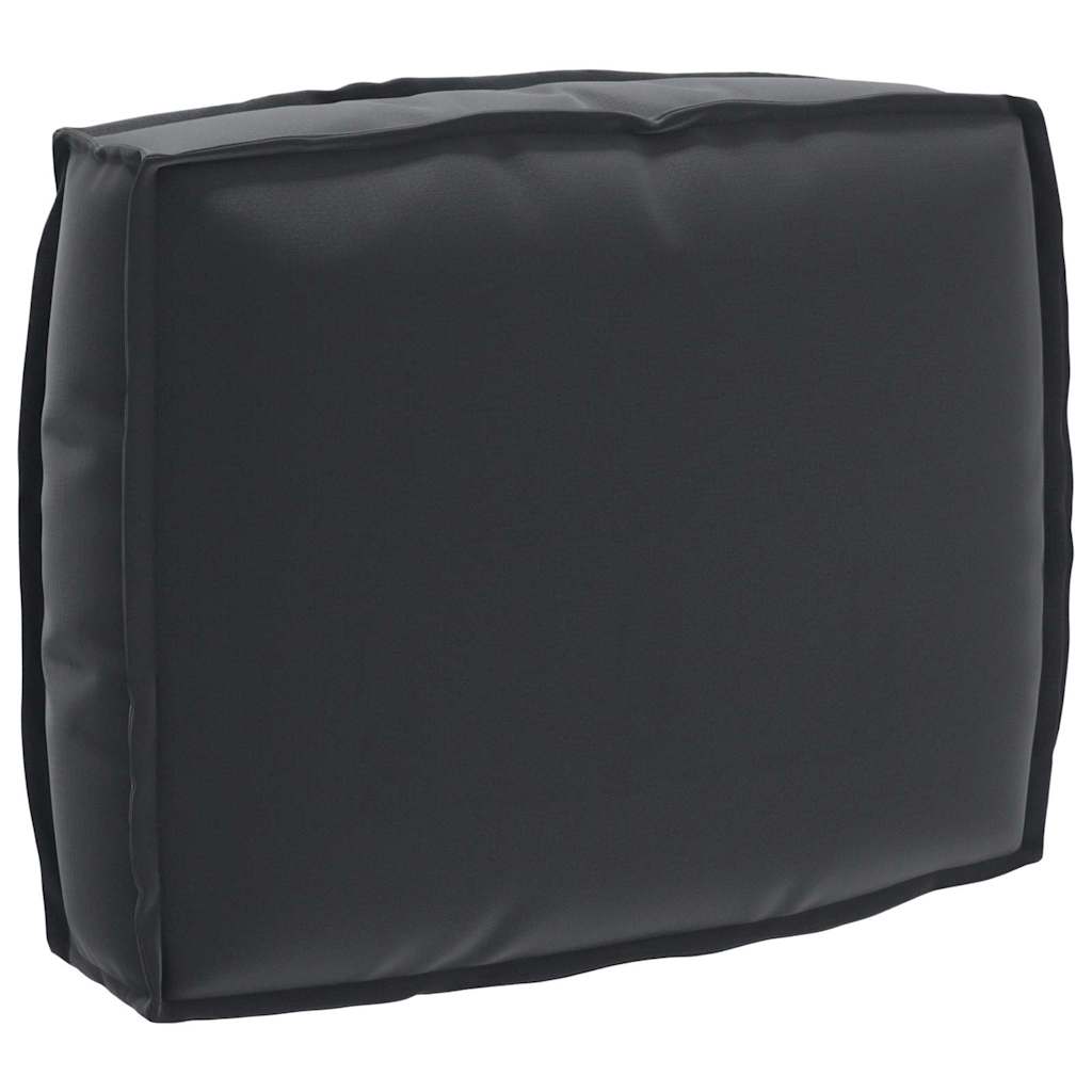 Palettenkissen für Rückenlehne Schwarz 50 x 40 x 12 cm