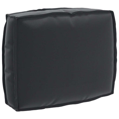 Palettenkissen für Rückenlehne Schwarz 50 x 40 x 12 cm