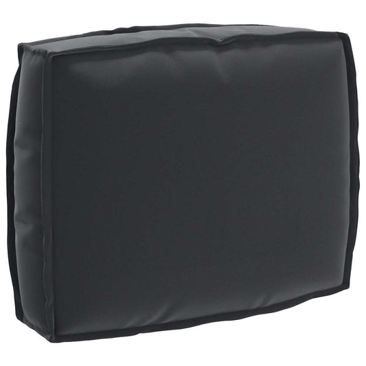 Palettenkissen für Rückenlehne Schwarz 50 x 40 x 12 cm