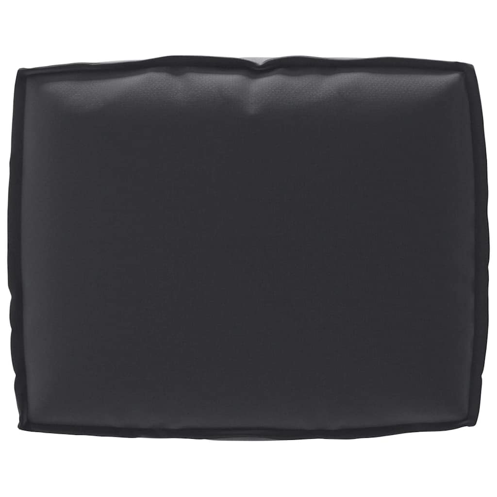 Palettenkissen für Rückenlehne Schwarz 50 x 40 x 12 cm