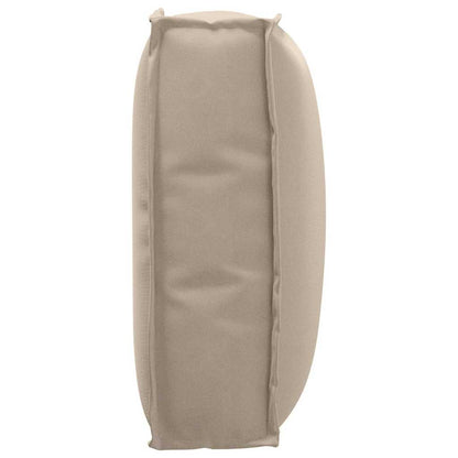 Palettenkissen für Rückenlehne mit Kissen Taupe 50 x 40 x 12 cm