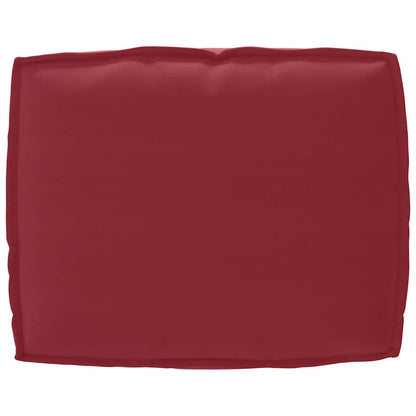 Palettenkissen für Rückenlehne Weinrot 50 x 40 x 12 cm