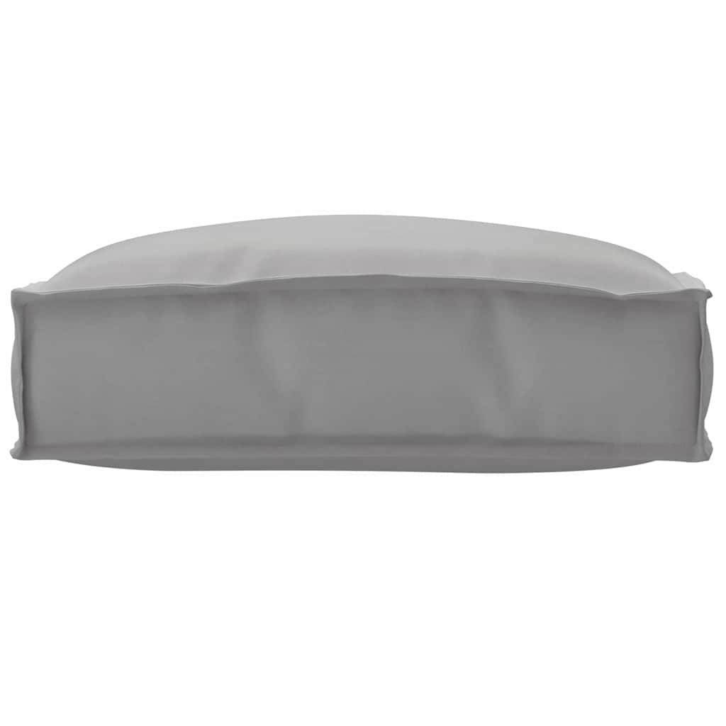Palettenkissen für Sitzfläche Grau 50 x 50 x 12 cm Oxford Stoff