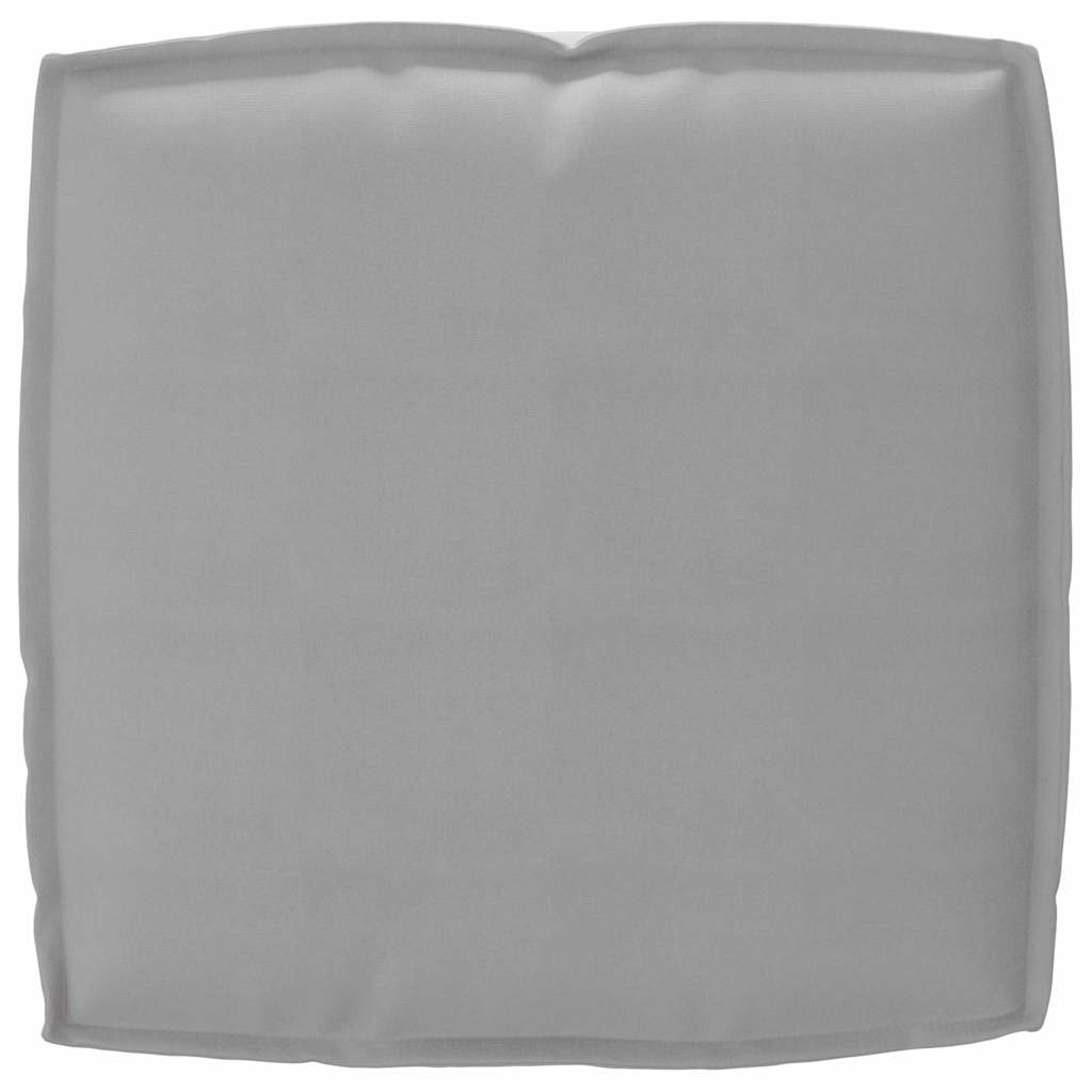 Palettenkissen für Sitzfläche Grau 50 x 50 x 12 cm Oxford Stoff