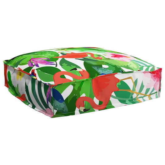 Palettenkissen für Sitzfläche Floral Mehrfarbig 50 x 50 x 12 cm