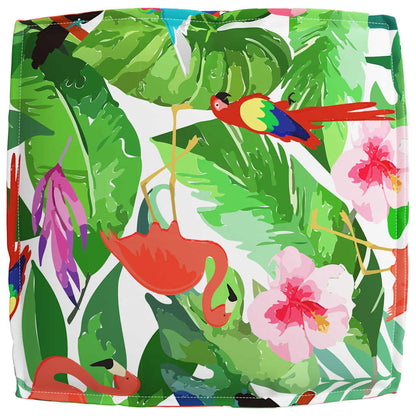 Palettenkissen für Sitzfläche Floral Mehrfarbig 50 x 50 x 12 cm