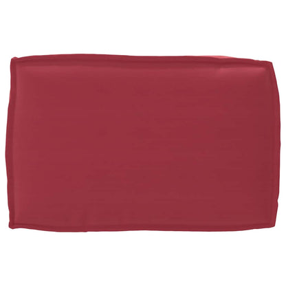 Palettenkissen für Rückenlehne Weinrot 60 x 40 x 12 cm