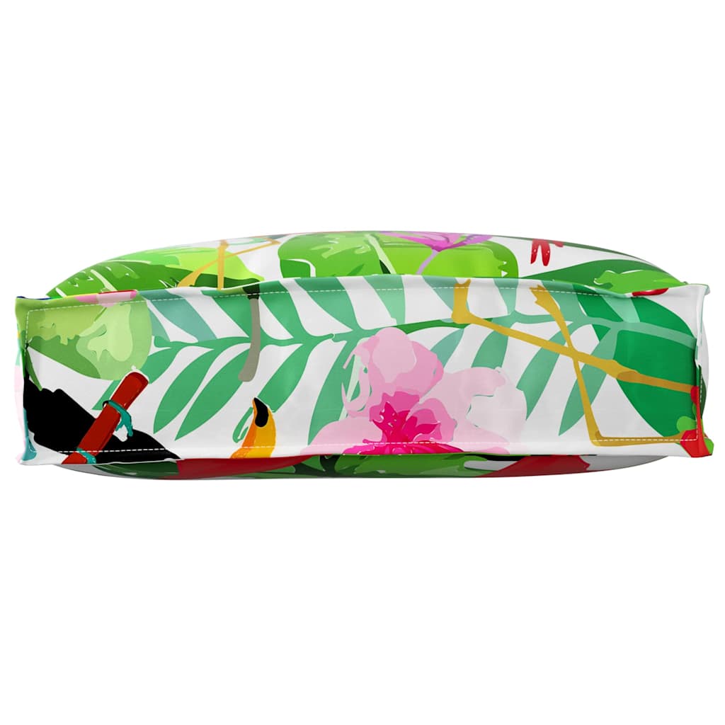 Palettenkissen für Sitzfläche Floral Mehrfarbig 60 x 40 x 12 cm