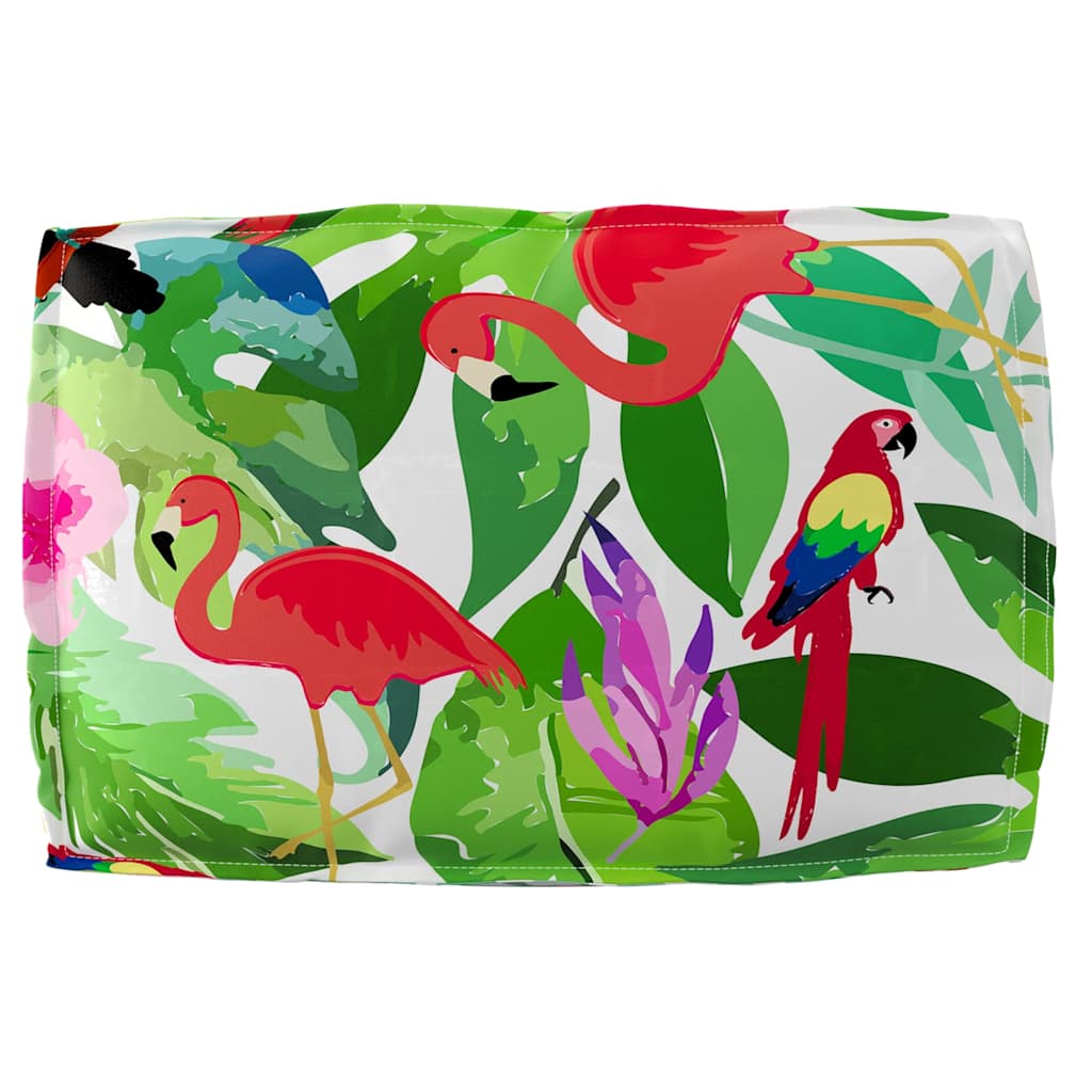 Palettenkissen für Sitzfläche Floral Mehrfarbig 60 x 40 x 12 cm