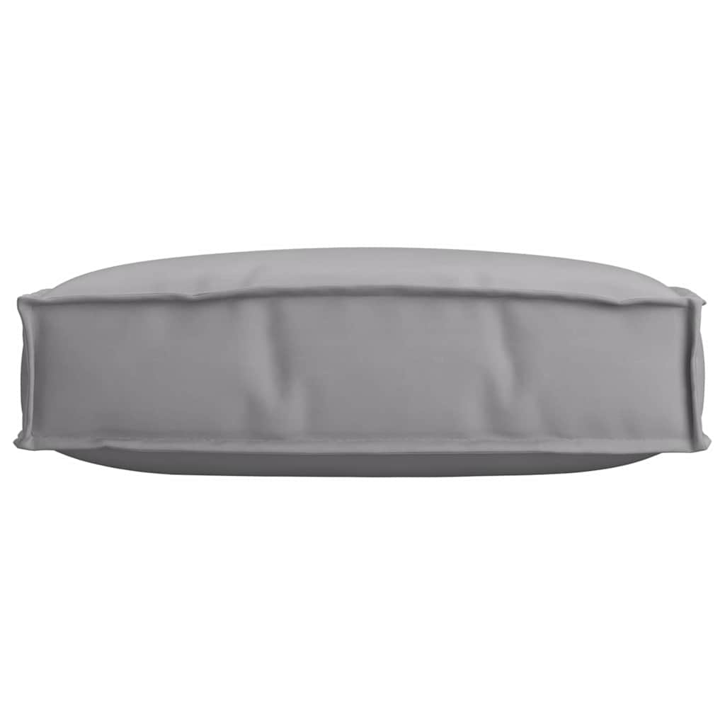 Palettenkissen für Sitzfläche Grau 60 x 60 x 12 cm Oxford Stoff