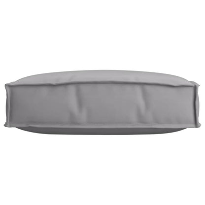Palettenkissen für Sitzfläche Grau 60 x 60 x 12 cm Oxford Stoff