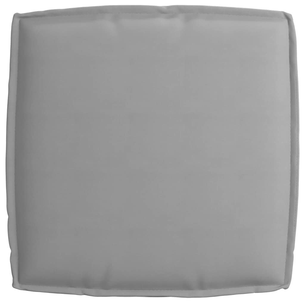 Palettenkissen für Sitzfläche Grau 60 x 60 x 12 cm Oxford Stoff