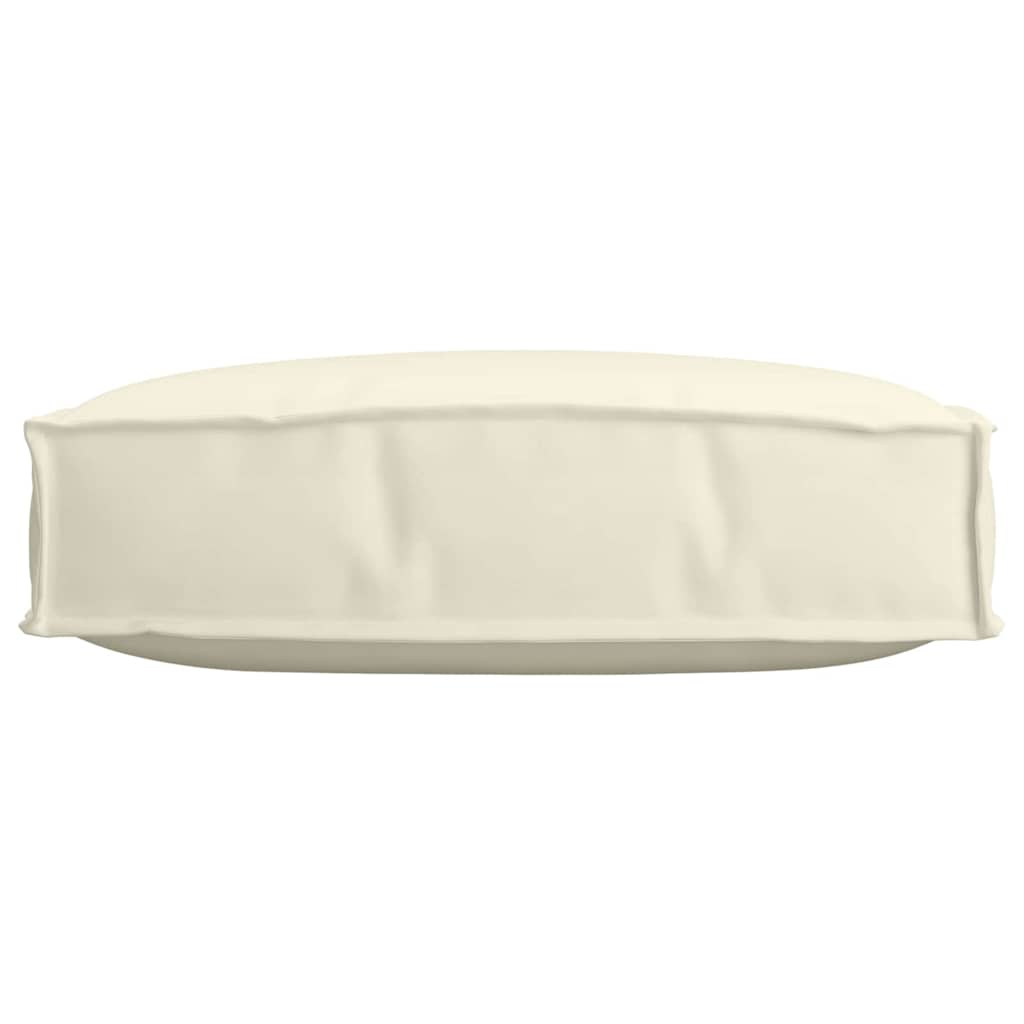 Palettenkissen für Sitzfläche Creme 60 x 60 x 12 cm