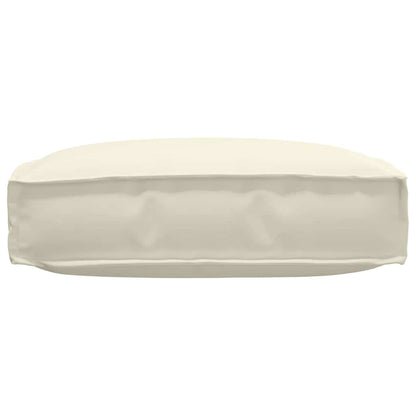 Palettkissen für geeigneten Sitz Creme 60 x 60 x 12 cm