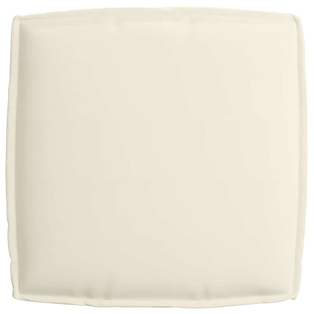 Palettkissen für geeigneten Sitz Creme 60 x 60 x 12 cm
