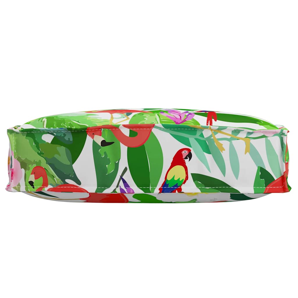 Palettenkissen für Sitzfläche Floral Mehrfarbig 60 x 60 x 12 cm