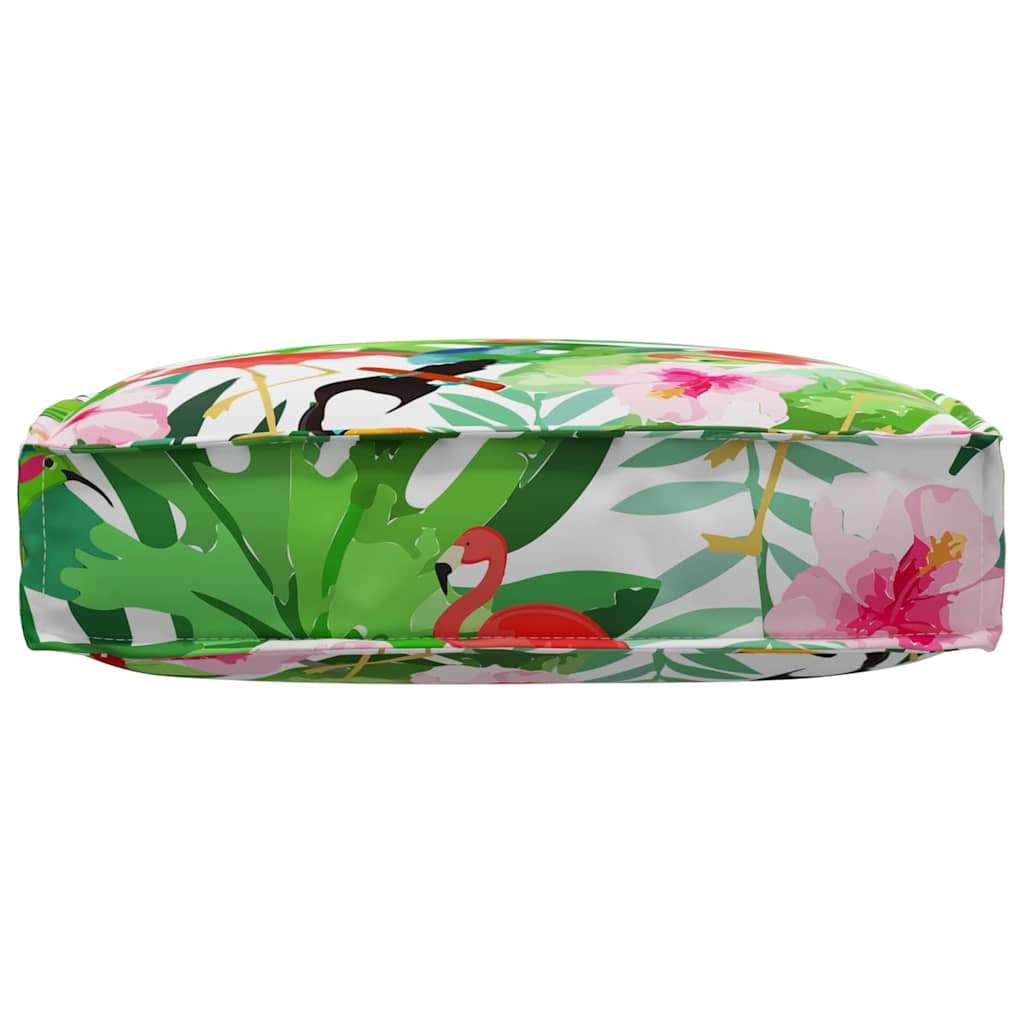 Palettenkissen für Sitzfläche Floral Mehrfarbig 60 x 60 x 12 cm