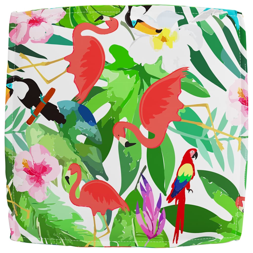 Palettenkissen für Sitzfläche Floral Mehrfarbig 60 x 60 x 12 cm