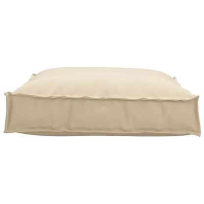 Palettenkissen für Sitzfläche Beige 70 x 70 x 12 cm