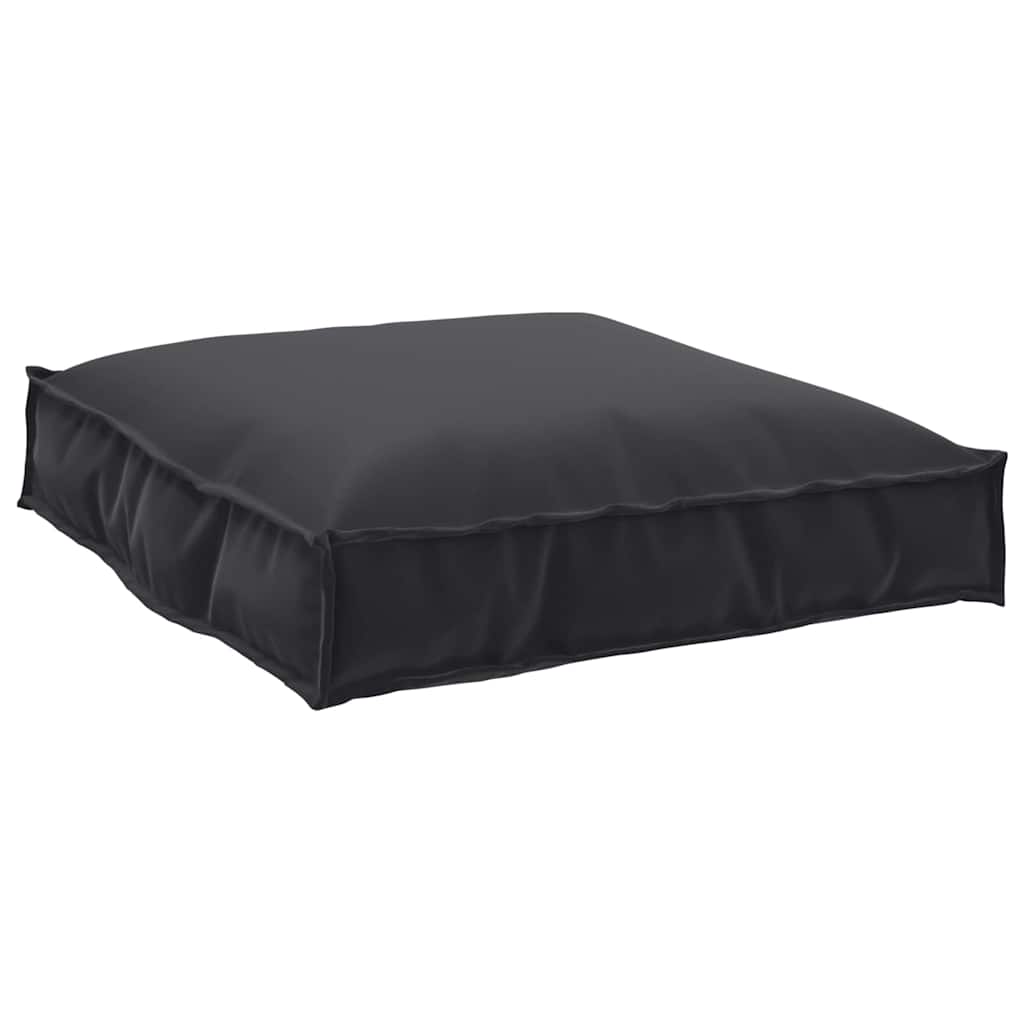 Palettenkissen für Sitzfläche Schwarz 70 x 70 x 12 cm