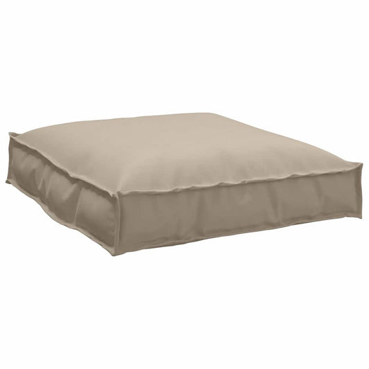 Palettenkissen für Sitzfläche Taupe 70 x 70 x 12 cm