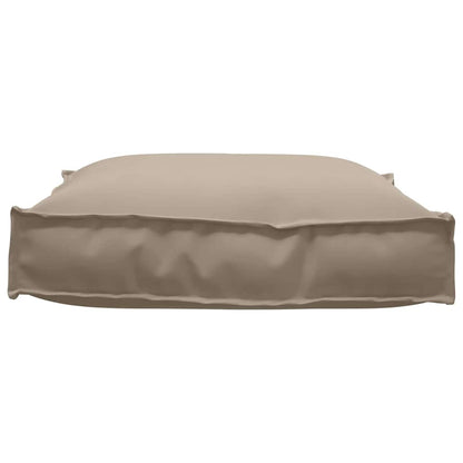 Palettenkissen für Sitzfläche Taupe 70 x 70 x 12 cm