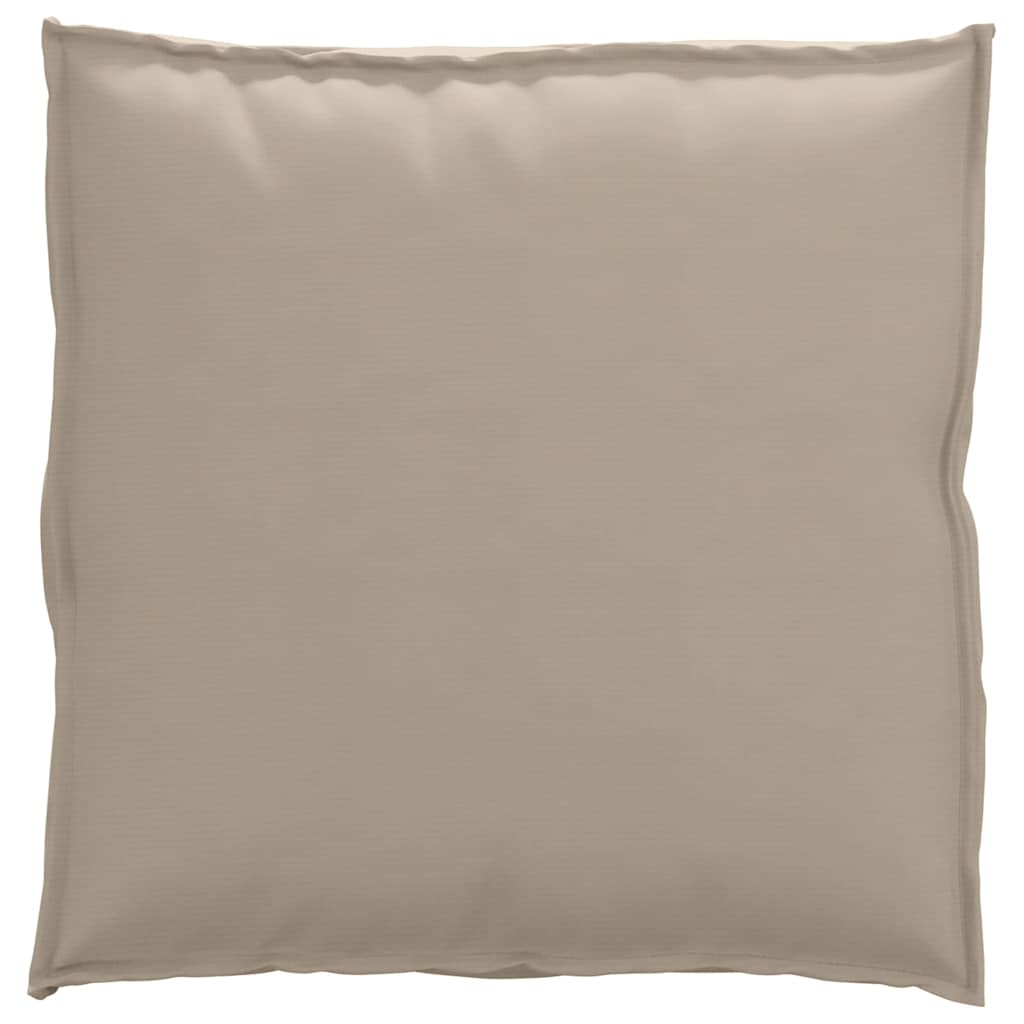 Palettenkissen für Sitzfläche Taupe 70 x 70 x 12 cm